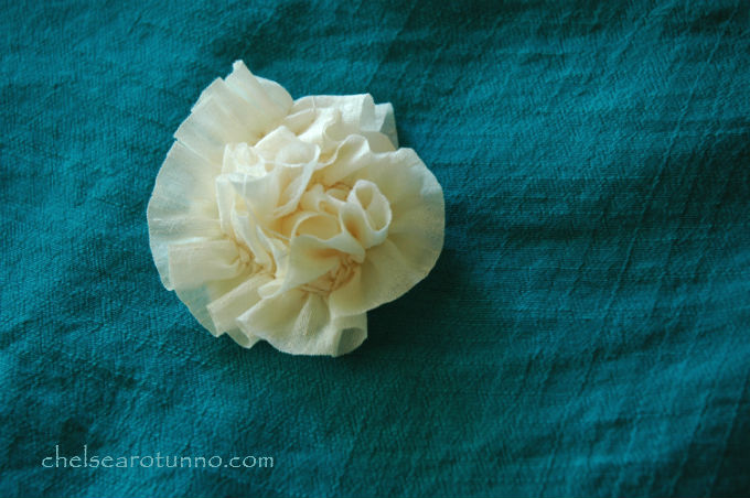 flower-on-teal-fabric