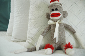 sock-monkey-on-bed