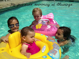 kids swimming